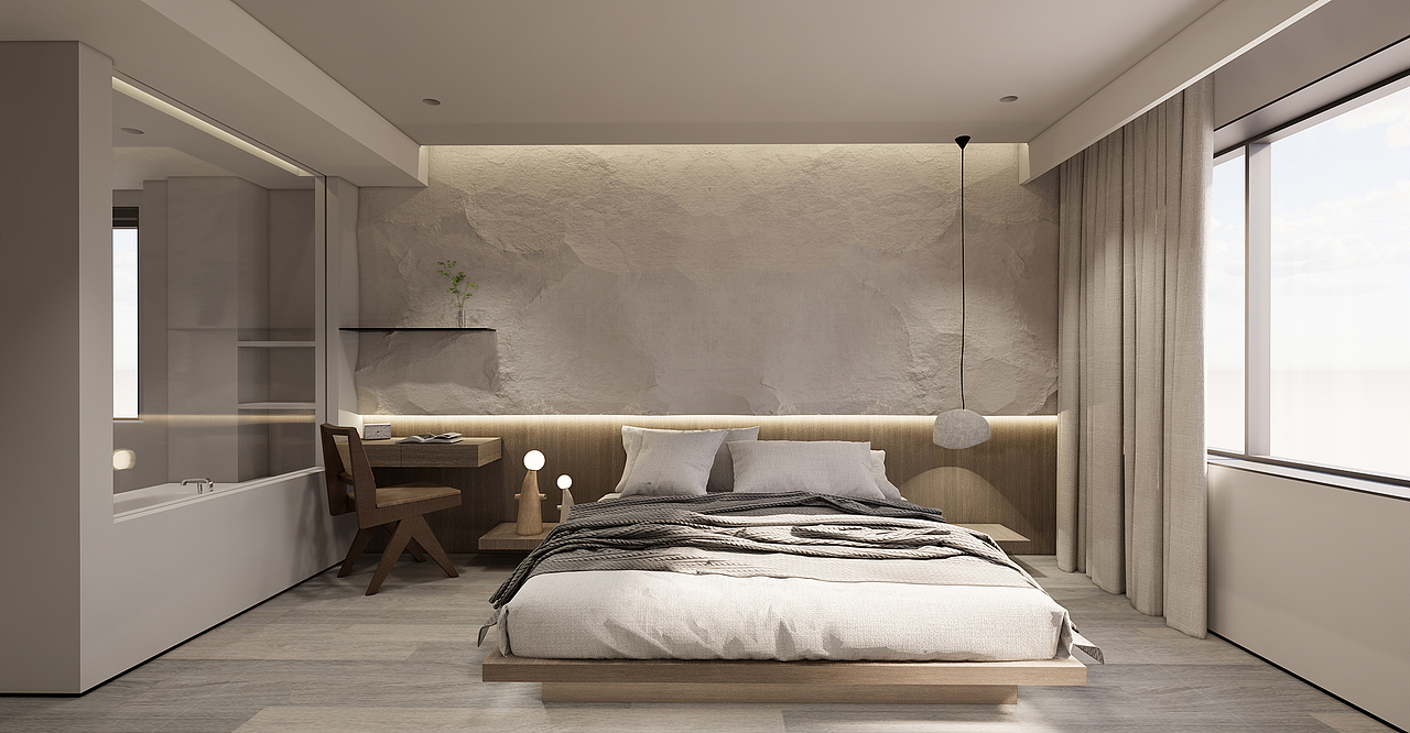 陌上设计｜200㎡湖滨花园二手房改造