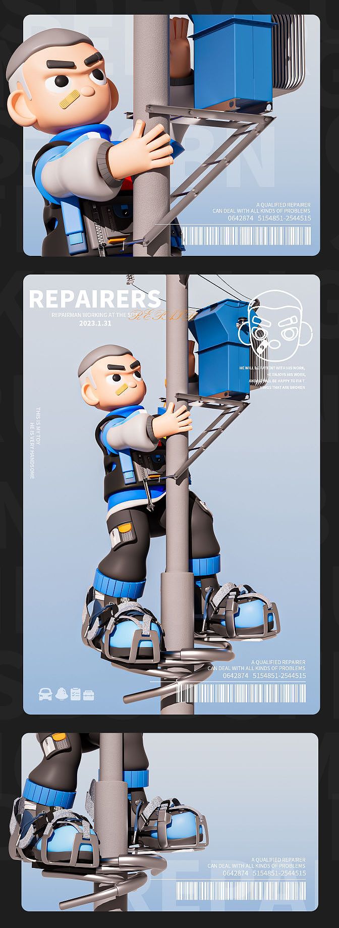 IP形象设计（图ZMzMwMjMzODM2） - 人物/生物 - 站酷设计师哈哈哈啊A原创素材 - 站酷ZCOOL