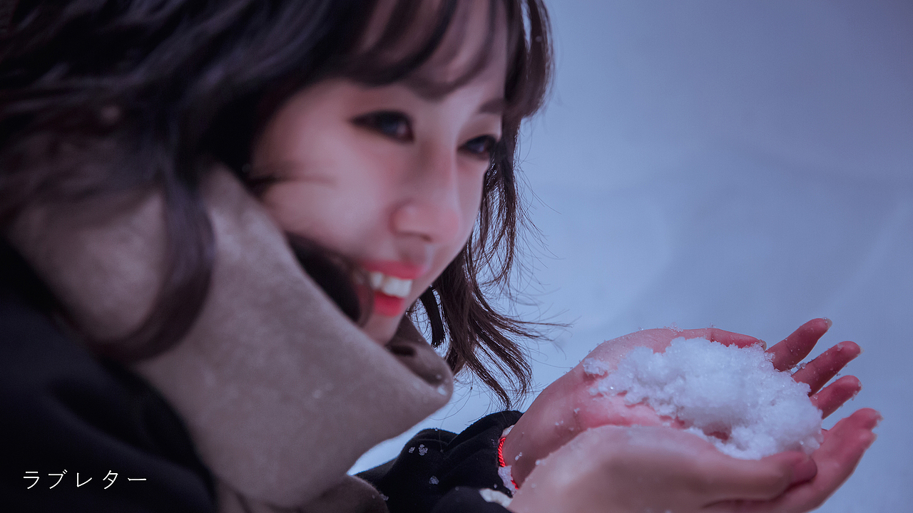 冬季雪景主题 《情书》（图ZMjgxMjk3NjY0） - 人像摄影 - 站酷设计师一颗原白菜原创素材 - 站酷ZCOOL