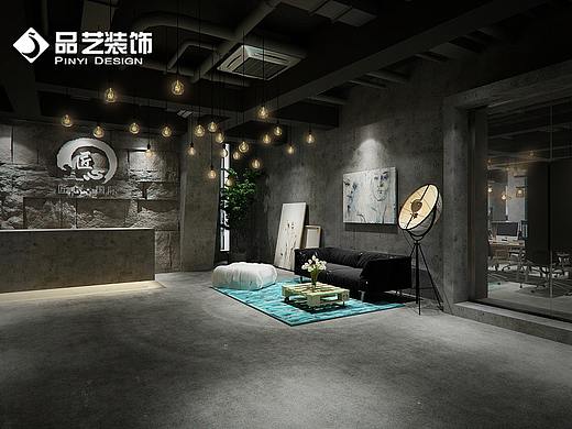 工业复古loft风格办公室 工作室装修设计