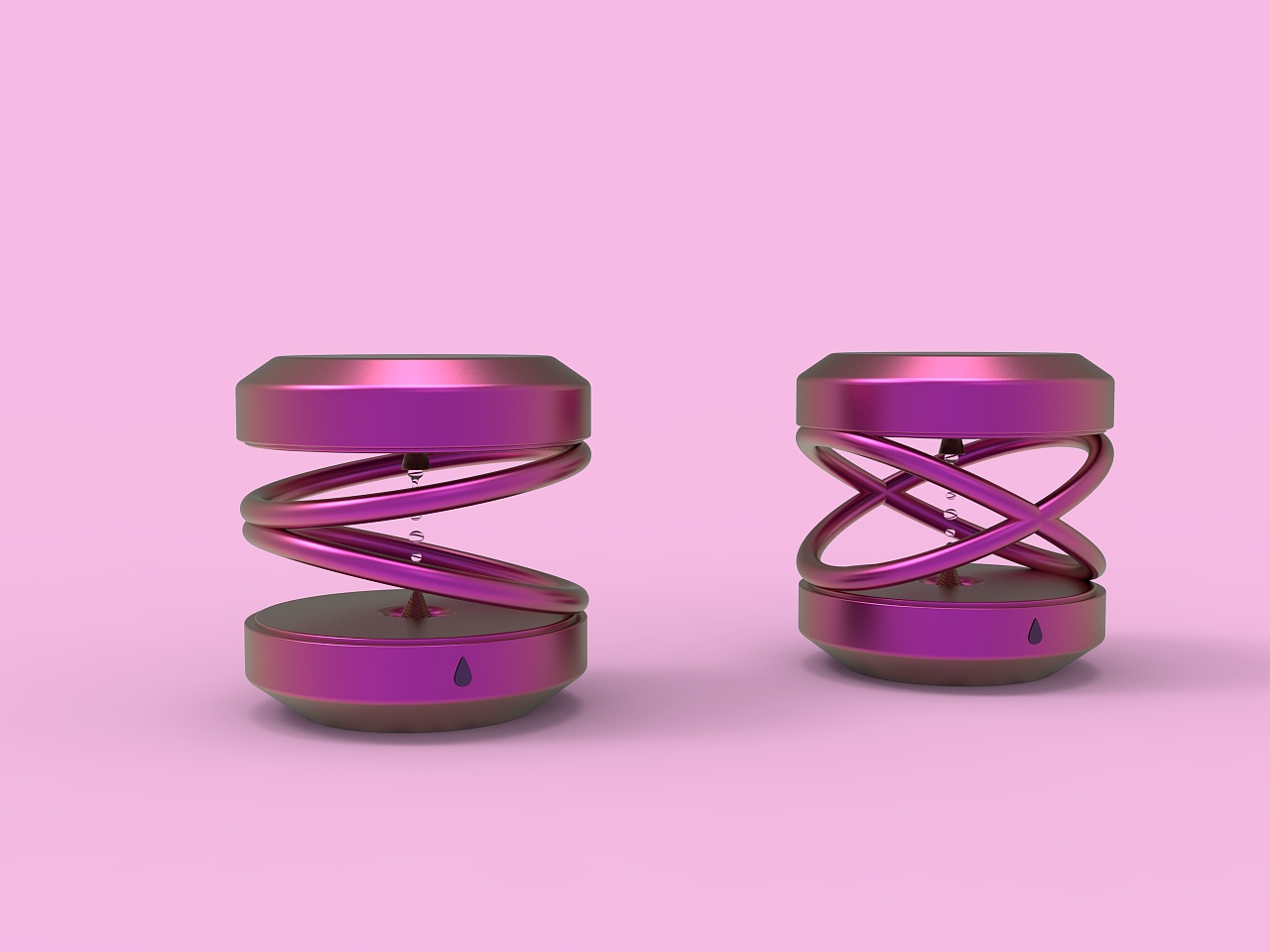 反重力创意水滴摆件设计|工业/产品|其他工业/产品|少年肩挑草长莺飞