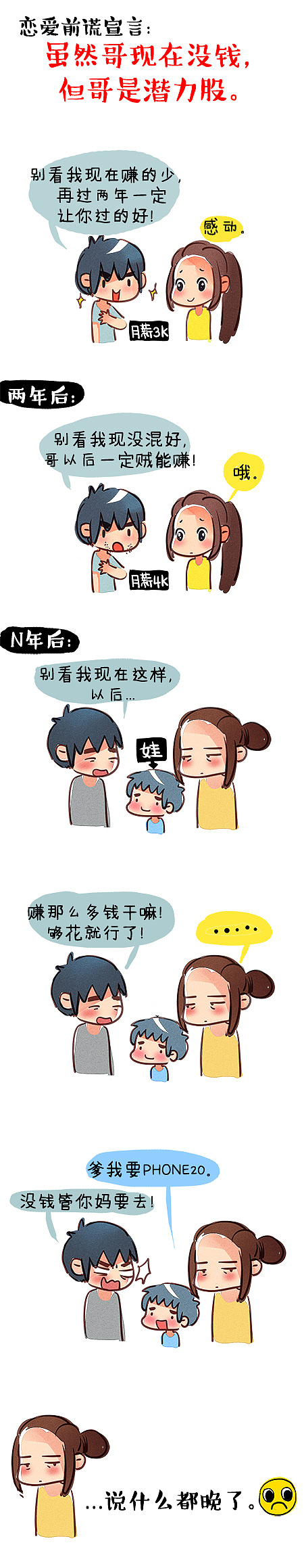 男生的恋爱宣言（图ZMTk3MDI2MjQ=） - 短篇/格漫 - 站酷设计师味精MSG原创素材 - 站酷ZCOOL