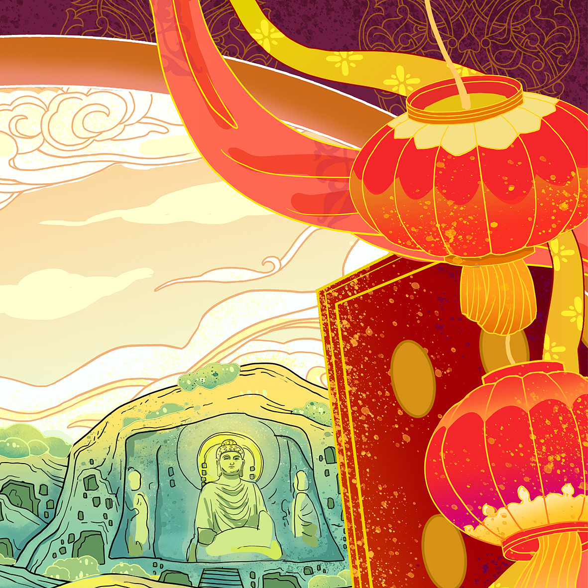 龙门古街开城海报插图