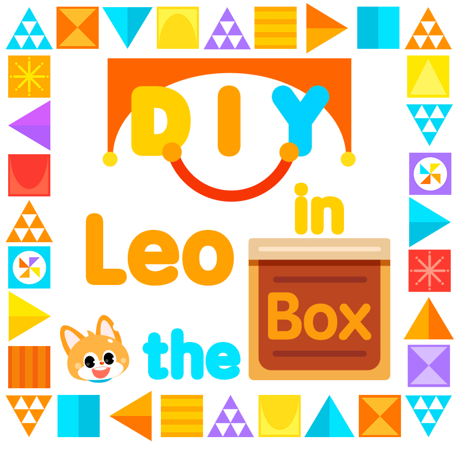 儿童创意课 |天太热了 Leo在盒子里乘凉呢