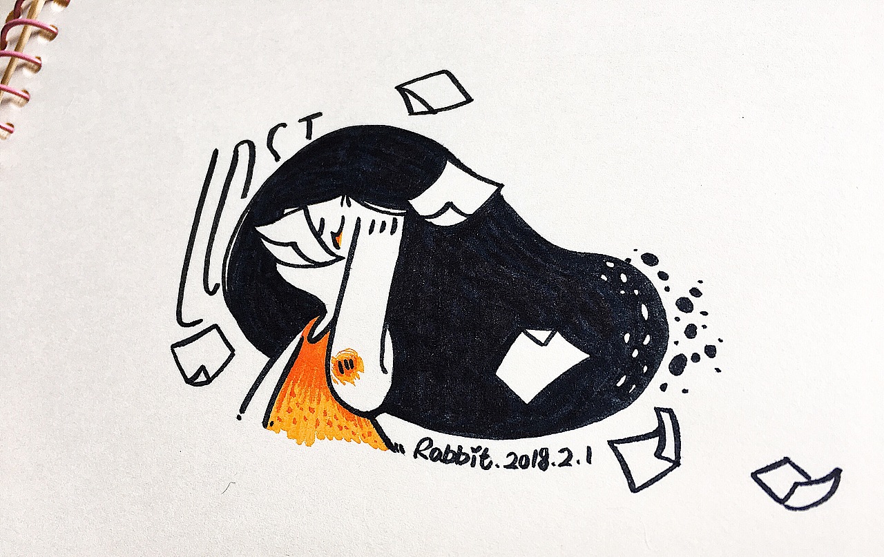 日常涂鸦（图ZMTA0NTQ5NTY0） - 新锐潮流插画 - 站酷设计师阿兔RabbitYin原创素材 - 站酷ZCOOL