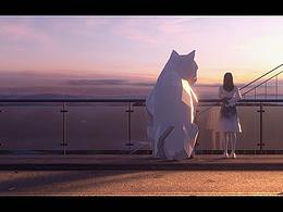 三维地形习作丨动画短片《看过风景一路》