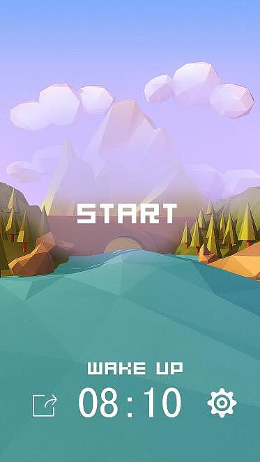 睡眠程序界面UI