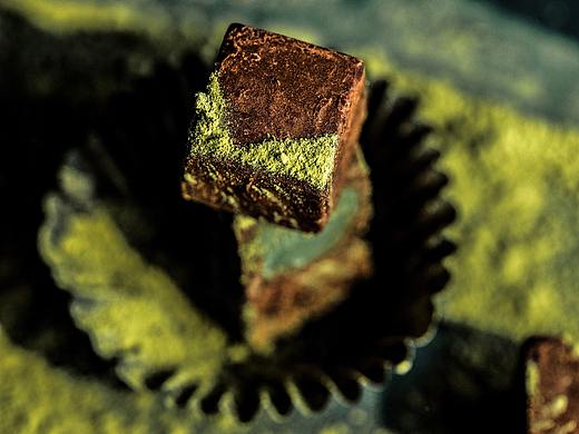 明治抹茶味巧克力