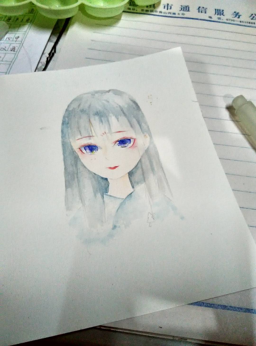 原创水彩插画人物头像半身像（图ZMjg5MjkwMTY4） - 绘画 - 站酷设计师罗漪原创素材 - 站酷ZCOOL