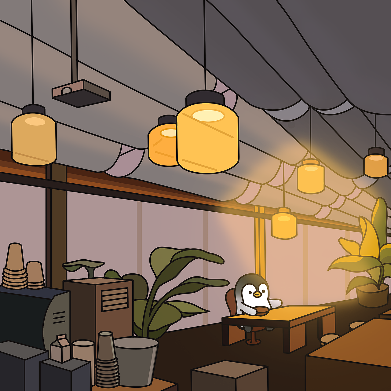 JOJO-日常自娱自乐（企鹅九宫格）（图ZMjM1MzY0NjY0） - 艺术插画 - 站酷设计师SUSU菇凉原创素材 - 站酷ZCOOL