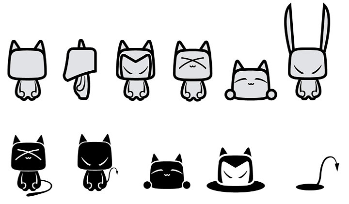 17.5影城——吉祥物设定【原创周边】（图ZMTg5NjE0NjA=） - IP形象 - 站酷设计师狂奔的桔子原创素材 - 站酷ZCOOL