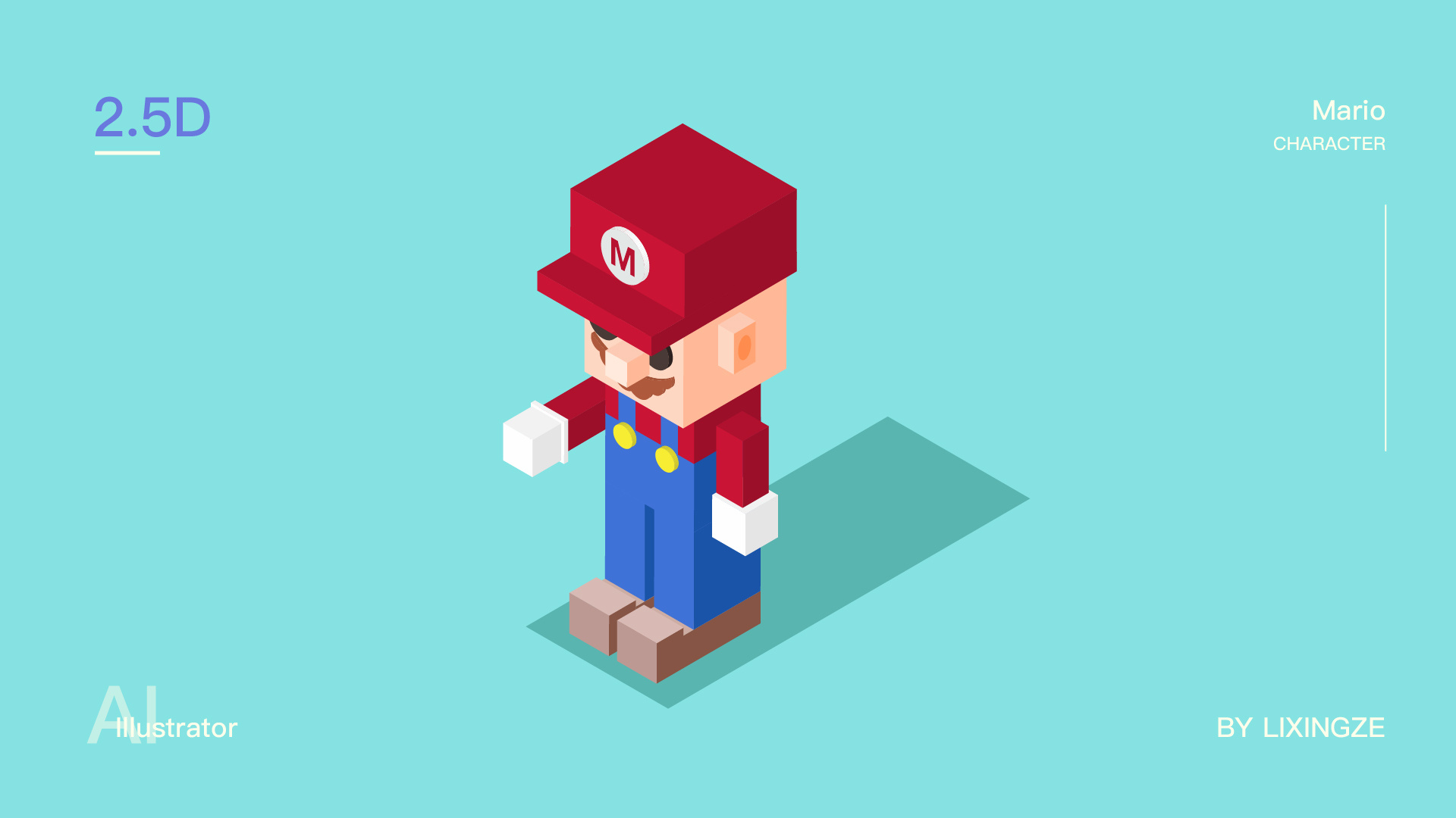 2.5d矢量插画练习