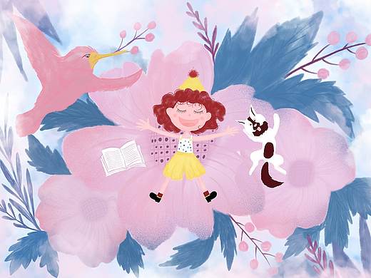 童年的美好（个人主页-ZNTA0NDk3MDQ=） - 概念设定 - 站酷设计师ZHOUMIAOLING原创素材 - 站酷ZCOOL