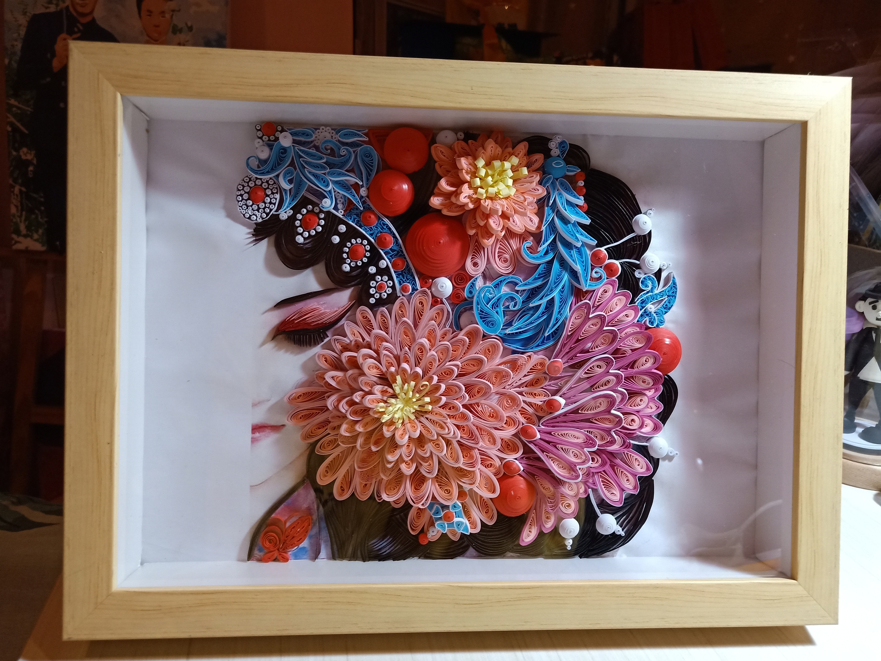 衍纸-烟花粉黛2