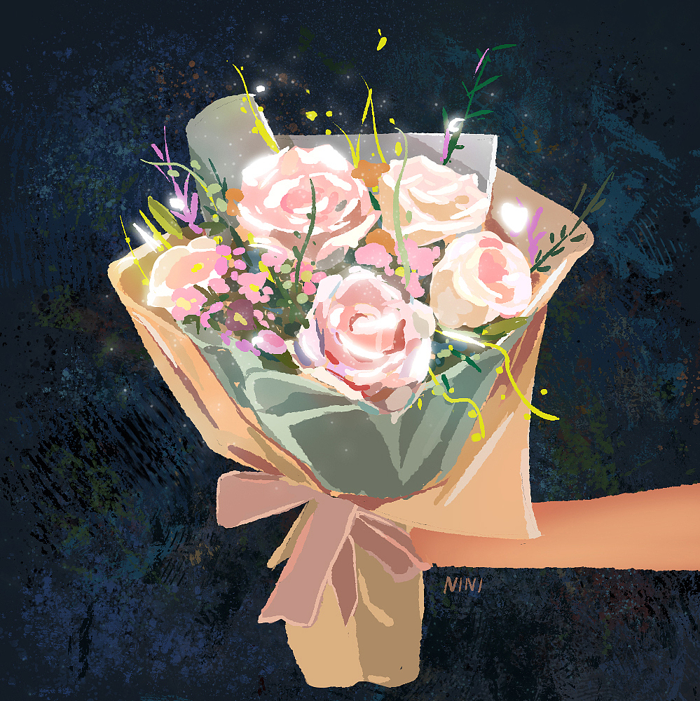 速涂7（图ZMzI2MDM5OTMy） - 商业插画 - 站酷设计师蚕豆子NINI原创素材 - 站酷ZCOOL