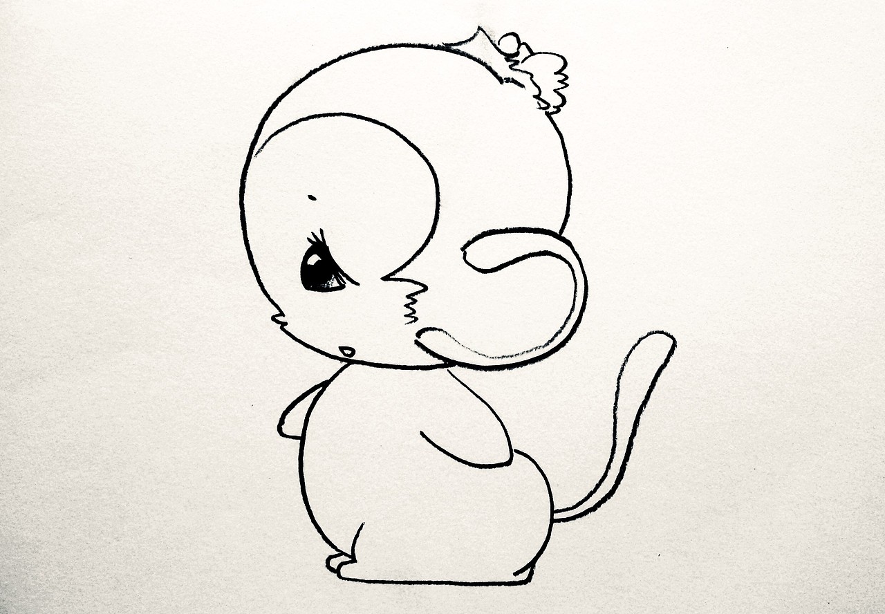 我的手绘卡通画稿