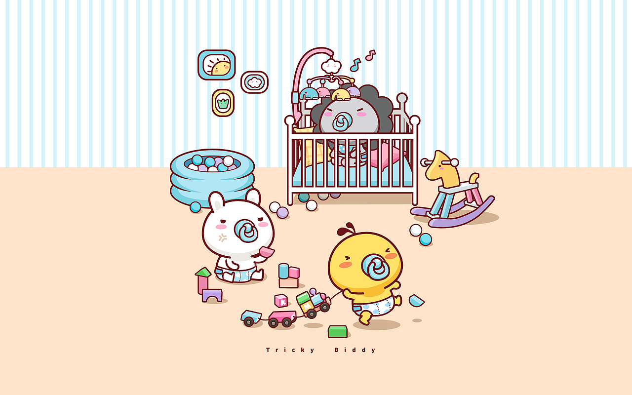 每天都是儿童节（图ZMjA5ODYwOTk2） - 商业插画 - 站酷设计师碳碳原创素材 - 站酷ZCOOL