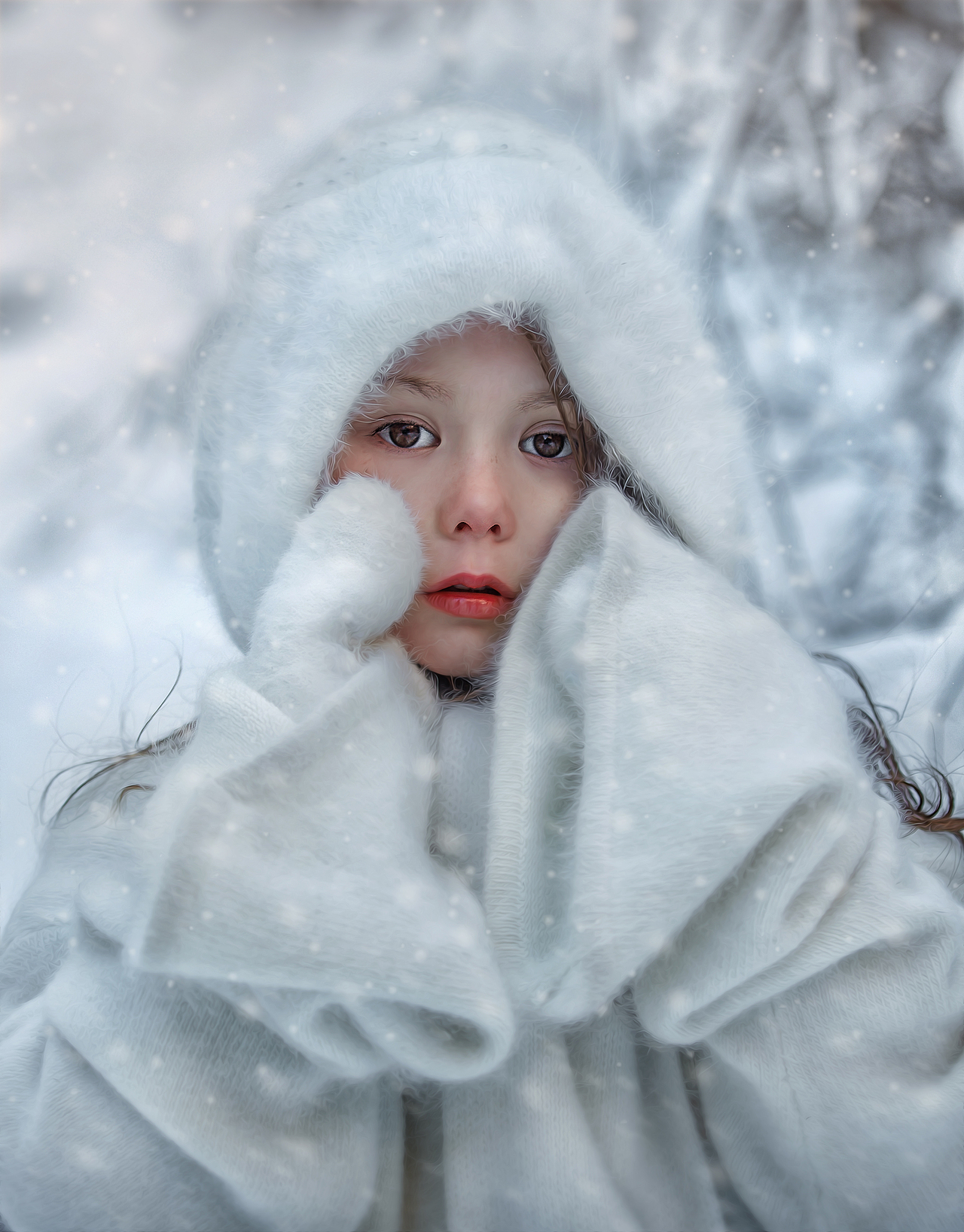 雪景（图ZMjQxMjQ5MjQw） - 人像摄影 - 站酷设计师儿童摄影师大周原创素材 - 站酷ZCOOL