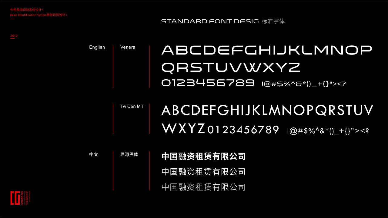 中国融资租赁有限公司vi系统设计