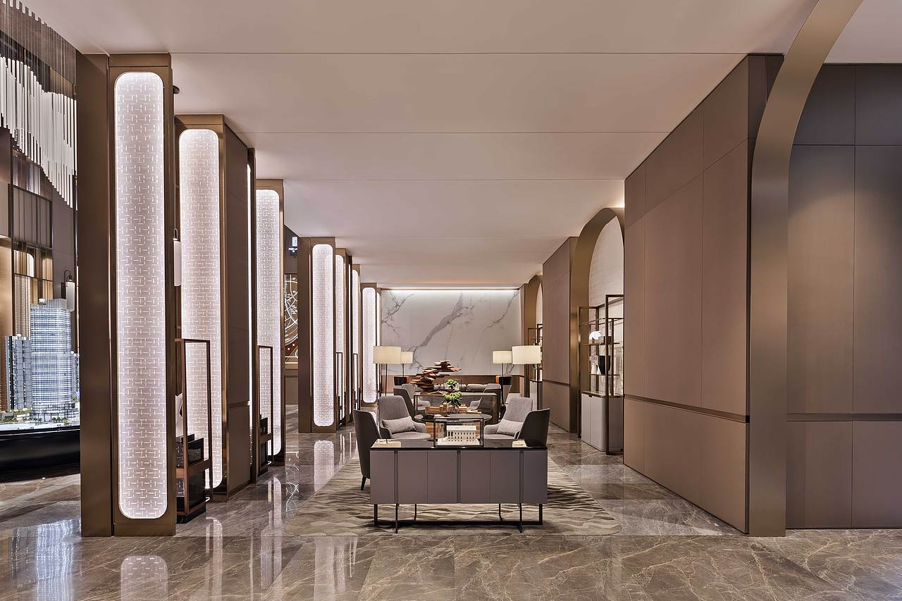 万象城室内设计修脏