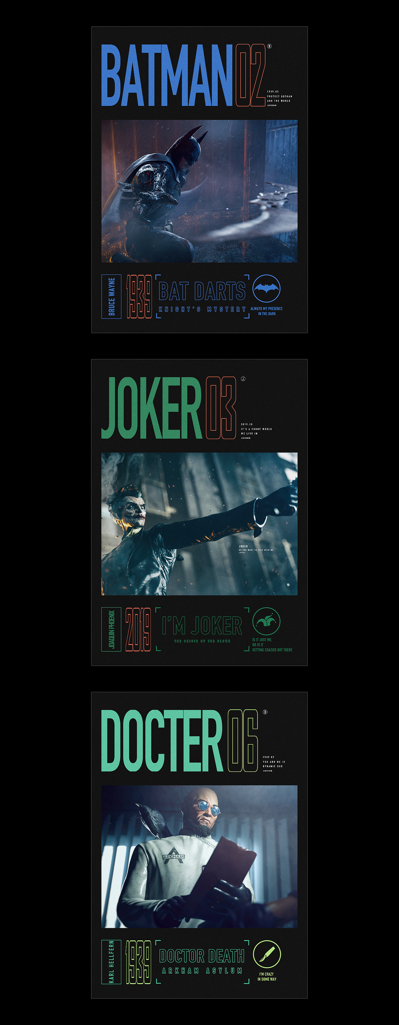 BATMAN-ARKHAM ASYLUM风格图