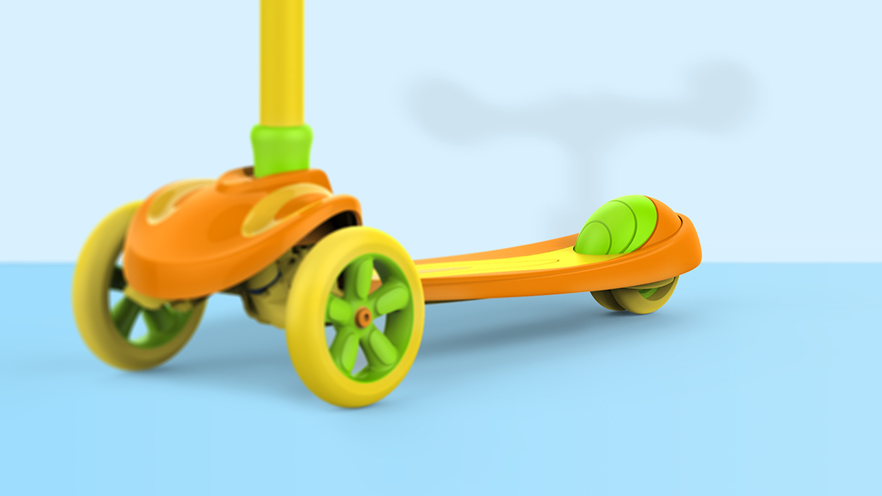 儿童滑板车设计