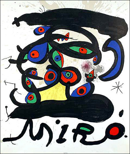 米罗-西班牙-超现实主义画家（图ZMTcxMjI0NTI0） - 商业插画 - 站酷设计师张先宗原创素材 - 站酷ZCOOL