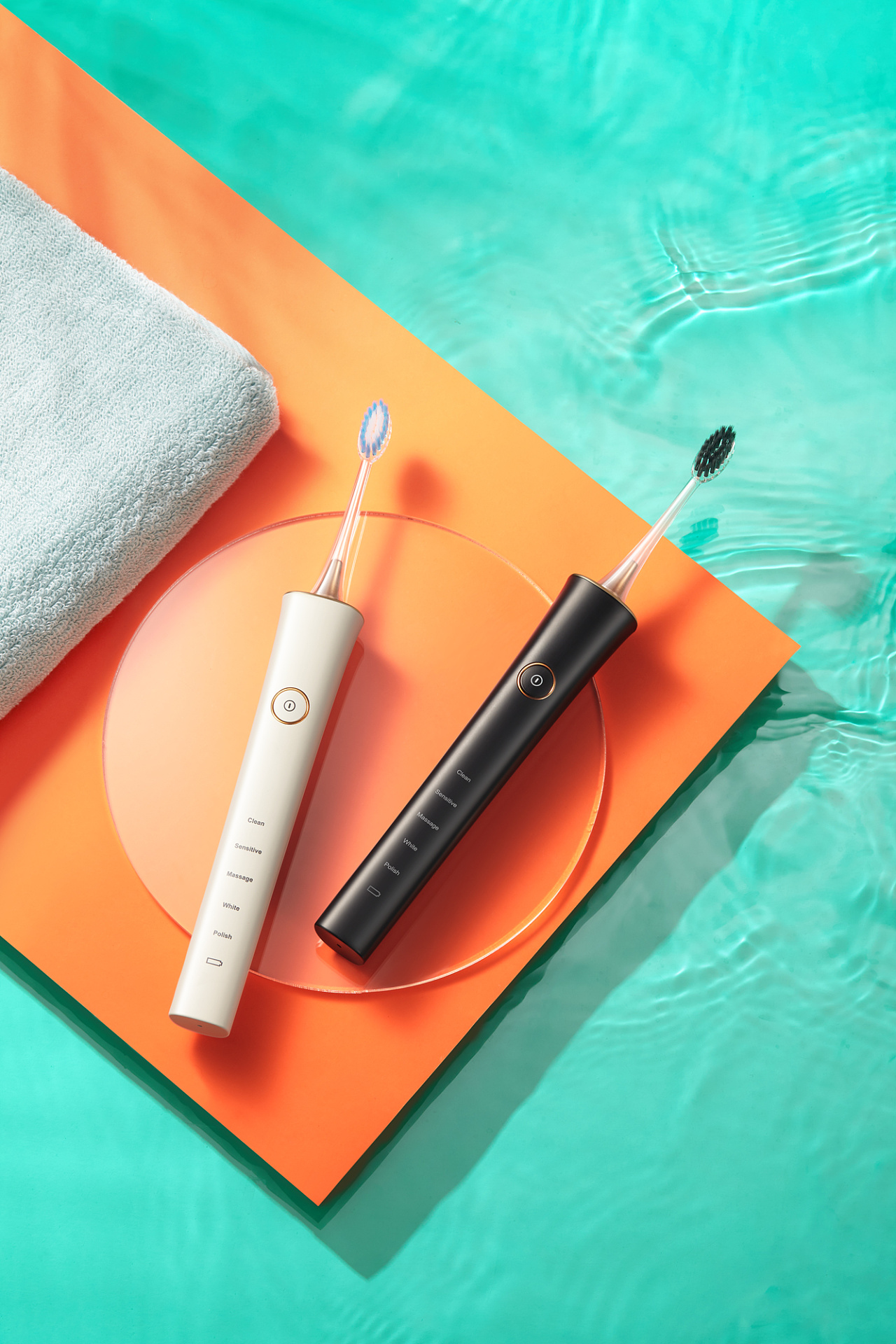 牙刷场景图精拍精修|摄影|产品摄影|白底静物摄影 - 原创作品 - 站酷