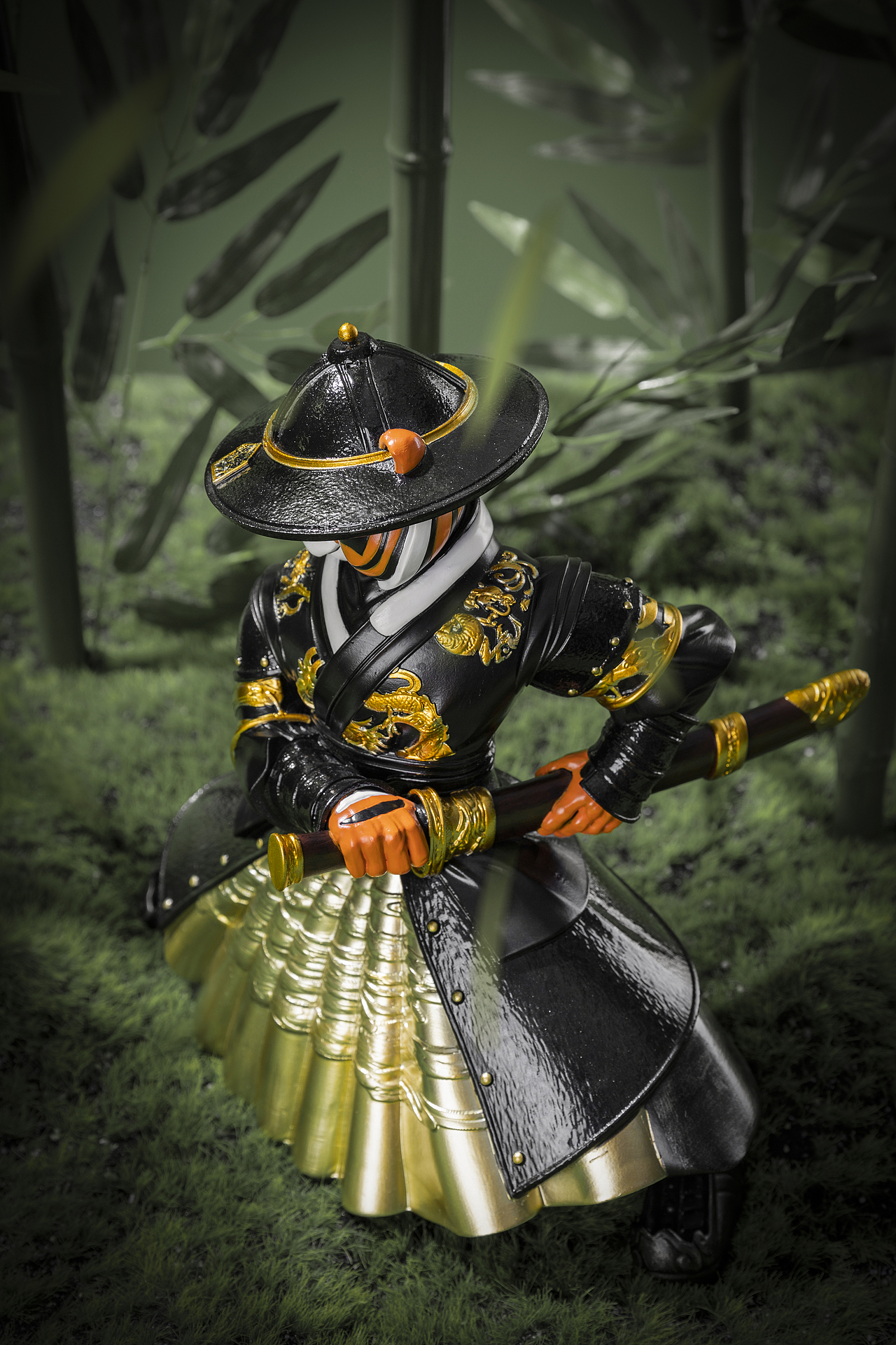 寅虎锦衣卫潮玩手办摆件，羽林造物十二生肖系列