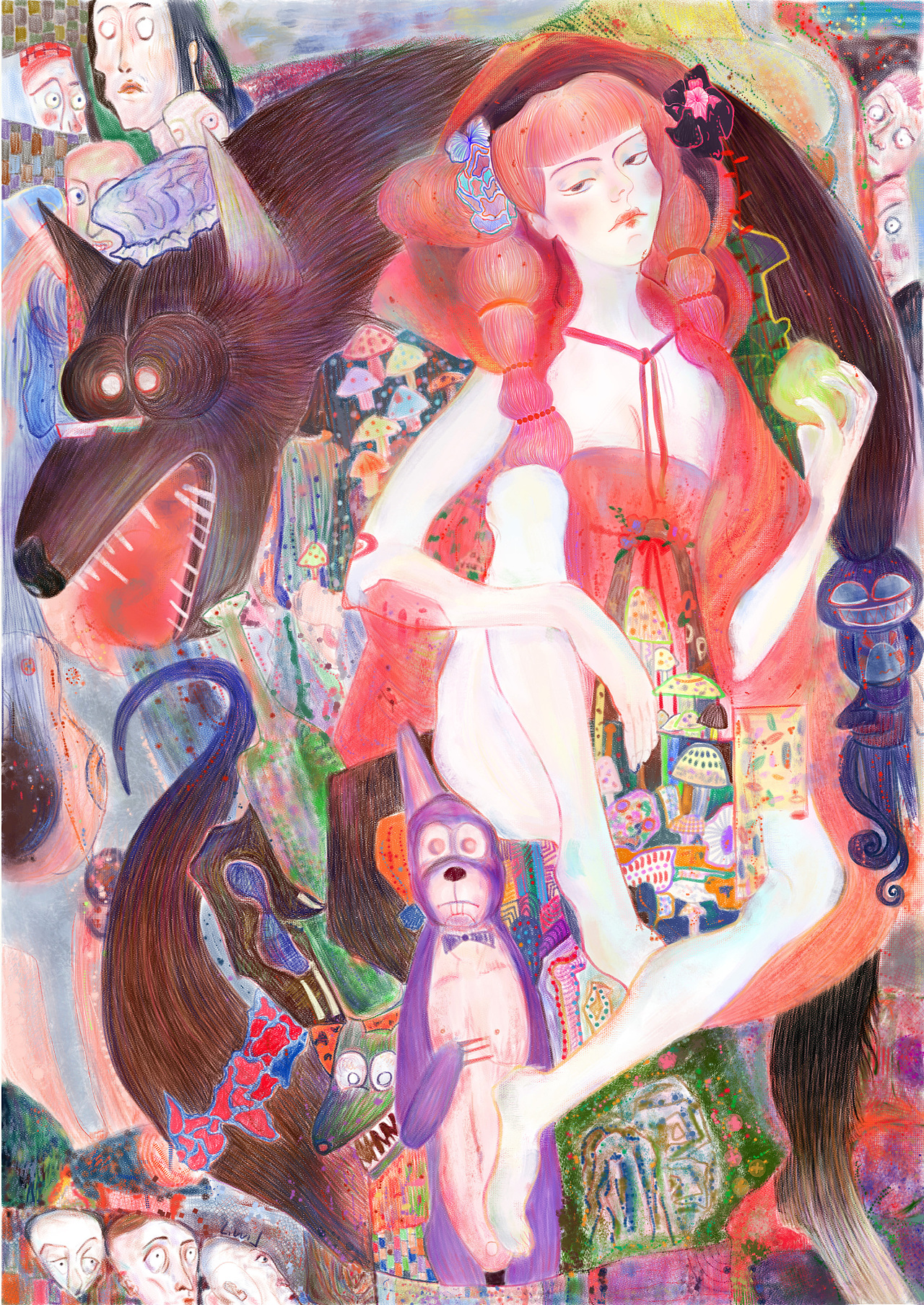 魔幻|插画|创作习作|livvvil_临摹作品-站酷zcool