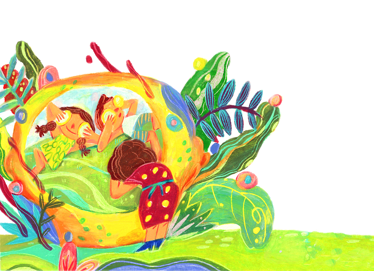 《儿童文学》-2020年内插作品（图ZMjMxNzUyNzcy） - 儿童插画 - 站酷设计师李亲亲原创素材 - 站酷ZCOOL