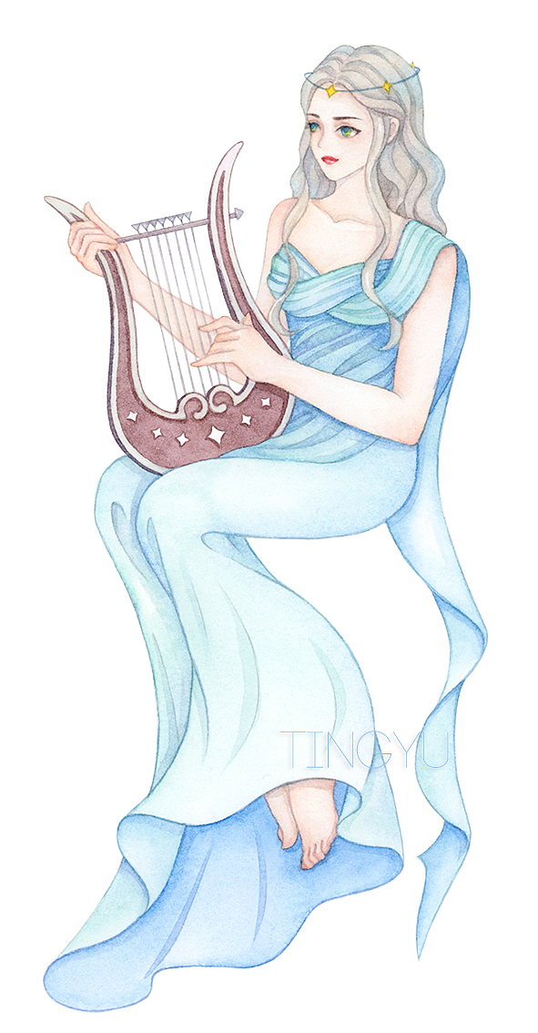 【和纸胶带】希腊女神