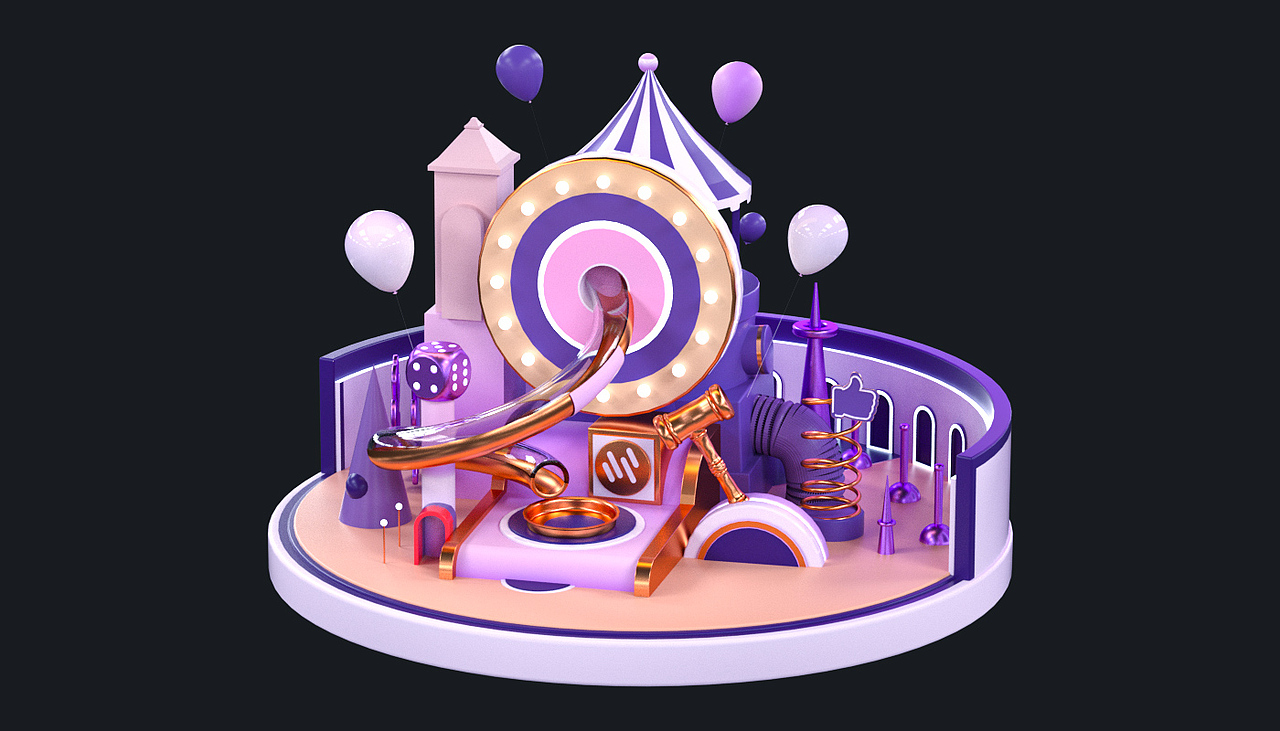 C4D（图ZMTkxNTAwMjEy） - 其他三维 - 站酷设计师是Bobo呀原创素材 - 站酷ZCOOL