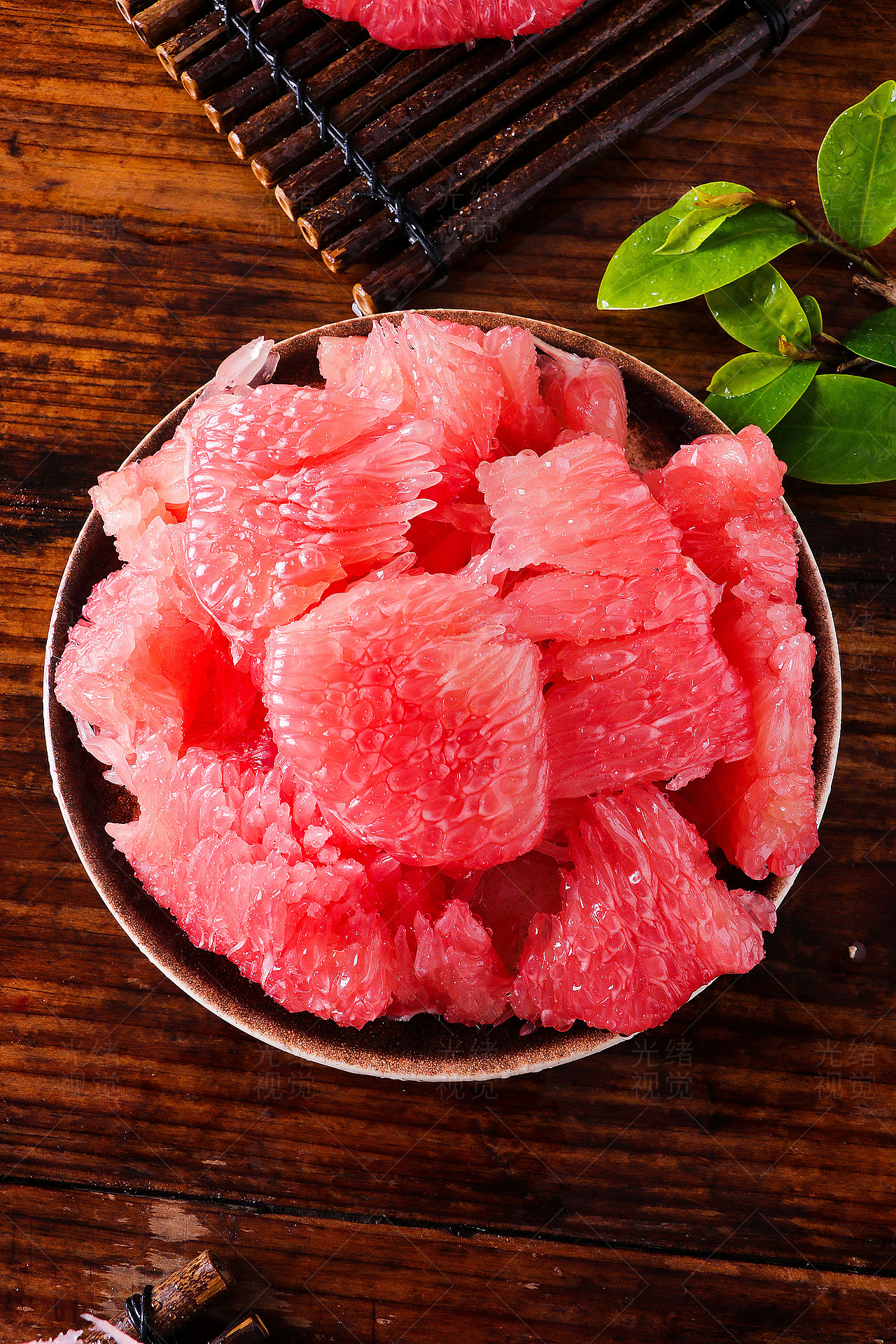 美味新鲜红心三红蜜柚 柚子 多肉多汁 香甜 自然美味