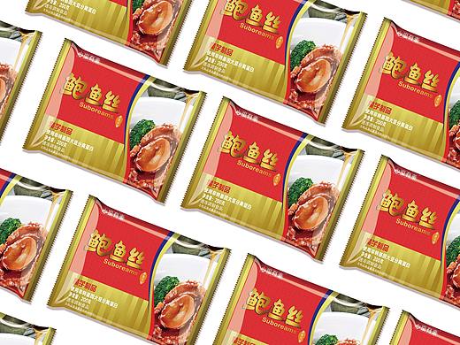 鲍鱼丝彩袋包装设计