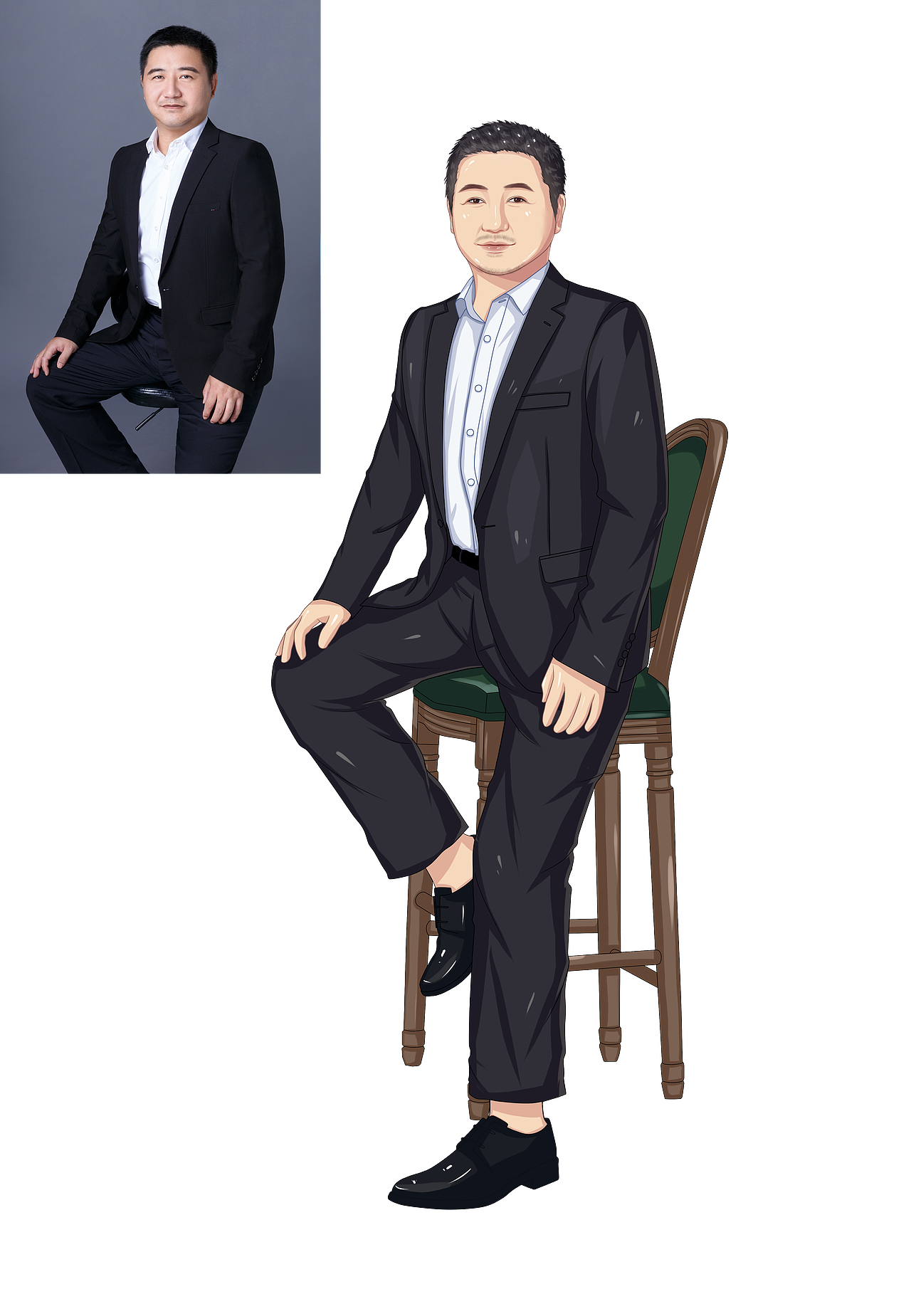 大佬们【墨非凡画坊写实风格】