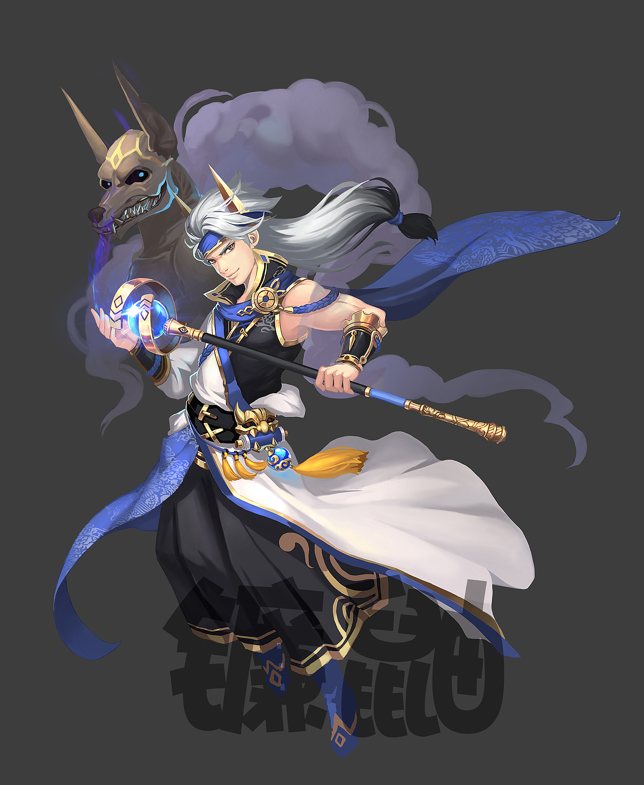 祭祀|插画|游戏原画|镰鼬0_原创作品-站酷(zcool)