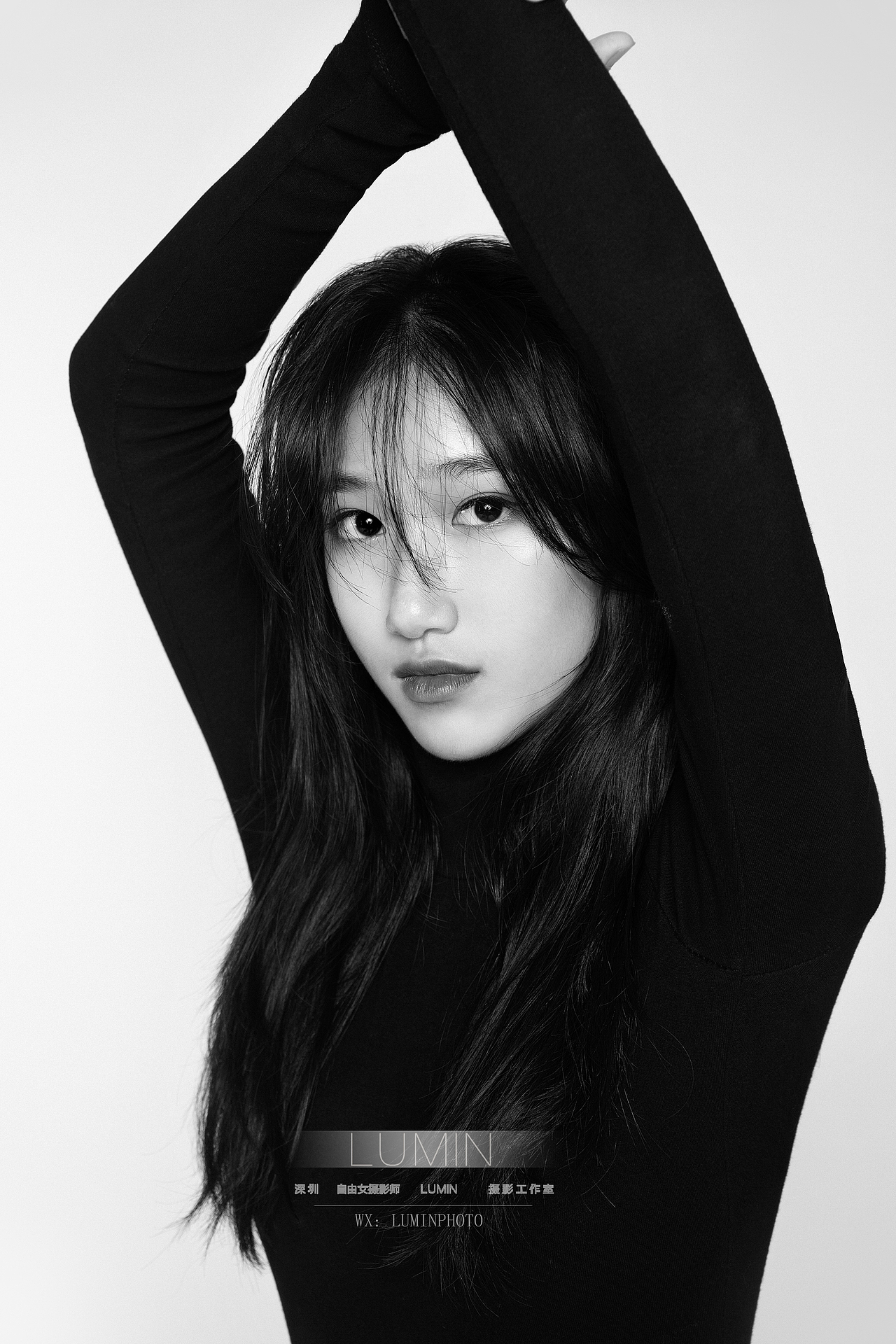 黑白写真 简约风 深圳写真