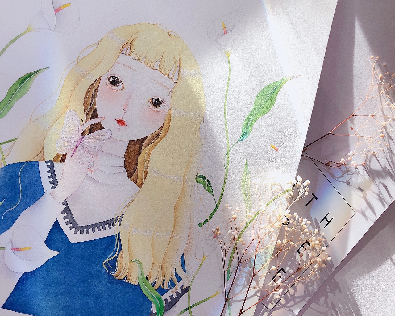 做个bling bling的少女（图ZMjA2OTU0NTM2） - 商业插画 - 站酷设计师杨子慕Mua原创素材 - 站酷ZCOOL