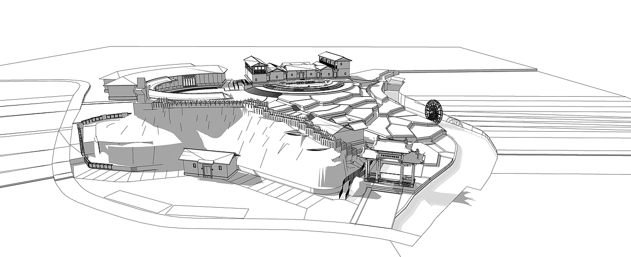 罗福嶂会议旧址保护开发景区规划设计红色文化革命题材