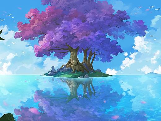 心湖（个人主页-ZNDAxMzEyNzI=） - 游戏原画 - 站酷设计师幼稚园画师原创素材 - 站酷ZCOOL