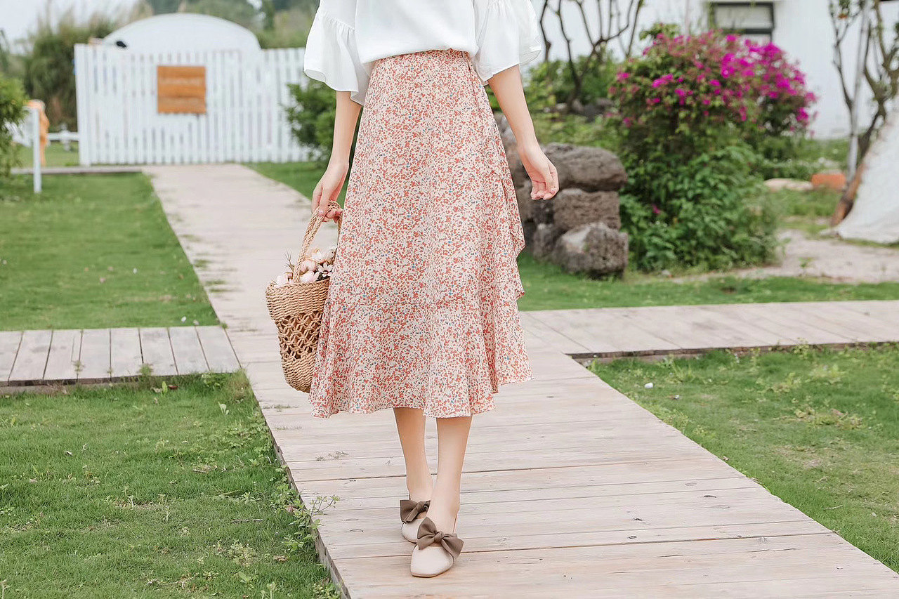 半身裙纱裙拍摄小清新ins包臀裙雪纺裙模特拍摄拍照（图ZMjAzNjY4MTg0） - 人像摄影 - 站酷设计师北斗摄影原创素材 - 站酷ZCOOL