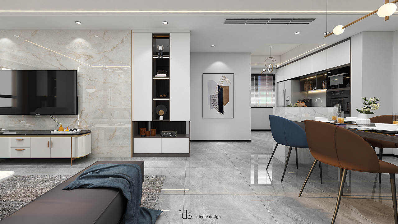 FDS | 龙湖紫宸现代风效果表现