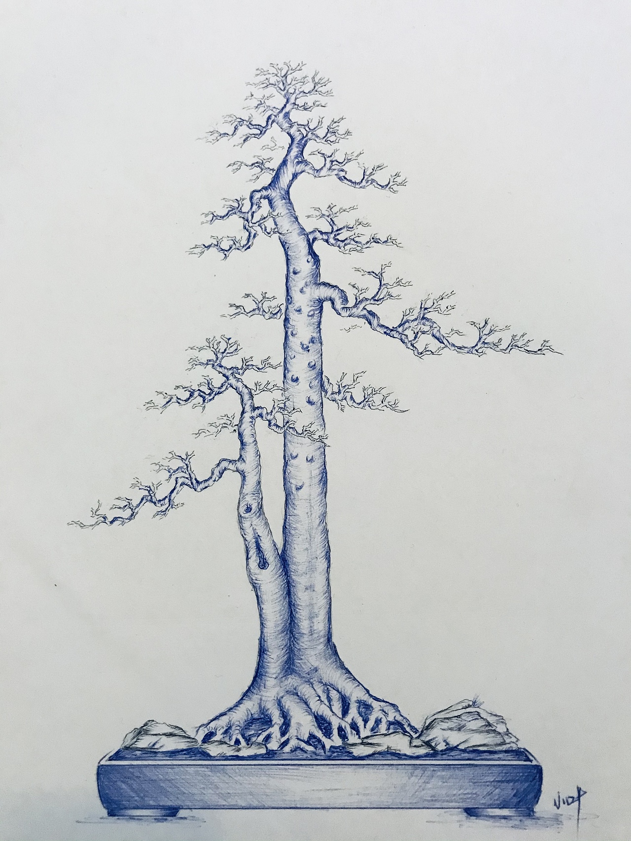 盆景（图ZMjUzMzMyNzI4） - 绘画 - 站酷设计师Z75835907原创素材 - 站酷ZCOOL