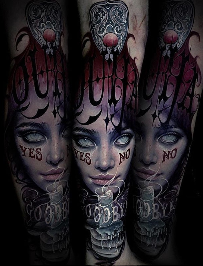 欧美重彩写实风格纹身赏析合集选择不同类型的纹身是