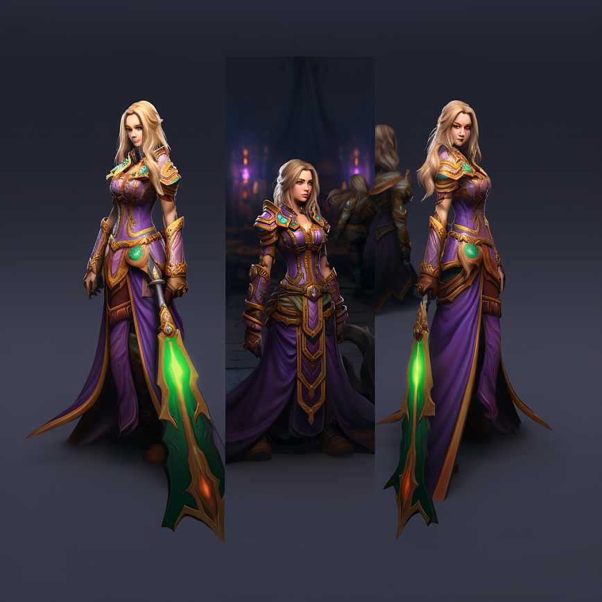 midjourney-AIGC人物形象练习（图ZMzU0NzM1OTEy） - AI作品 - 站酷设计师Cos小橘子原创素材 - 站酷ZCOOL