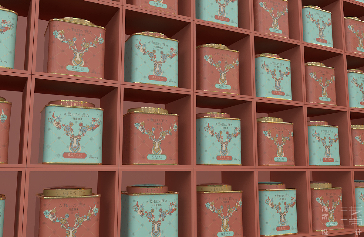 哈尔滨包装设计/一只鹿的茶/A DEER'S TEA