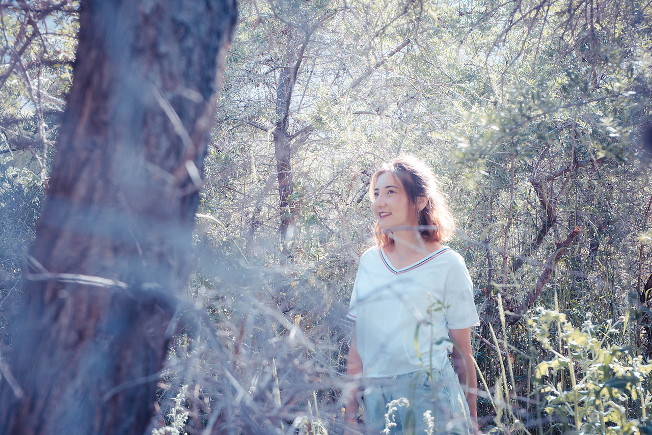 新疆风景人像拍摄