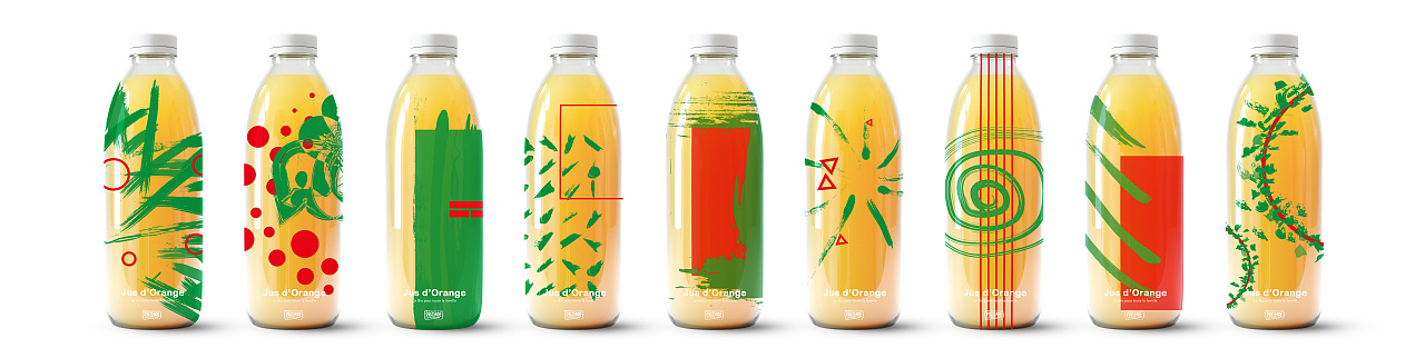 果汁品牌Pressade-2018年圣诞节限量包装（图ZMTcyNjQ0MzQw） - 包装 - 站酷设计师NKMDesign原创素材 - 站酷ZCOOL