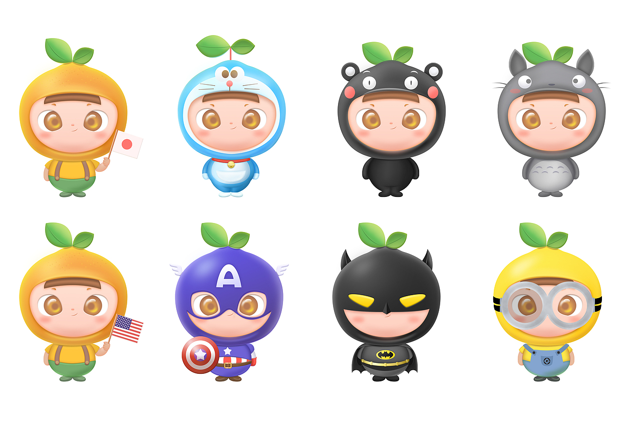 2017的一些紀(jì)念（圖ZMTE4MDYyOTA4） - IP形象 - 站酷設(shè)計(jì)師藕零零原創(chuàng)素材 - 站酷ZCOOL